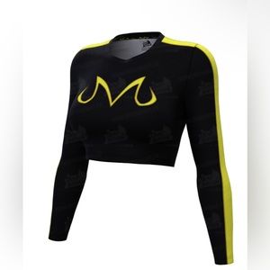 Just Saiyan Majin Buu Womens crop top size L